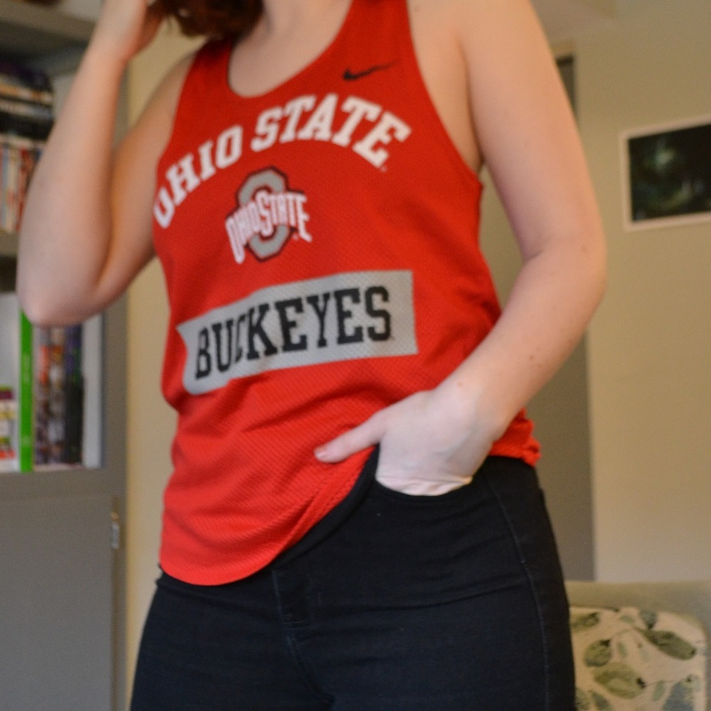 Mesh athletic OHIO STATE tank top size xs